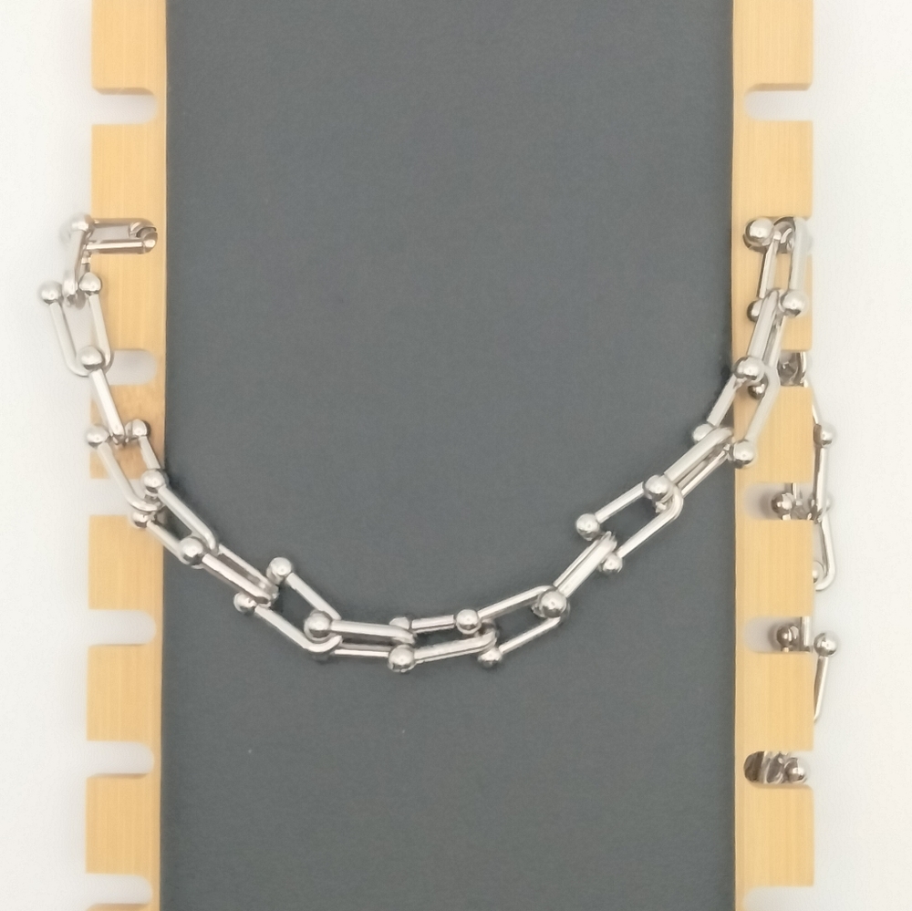 Punk Silver Chain - Necklace